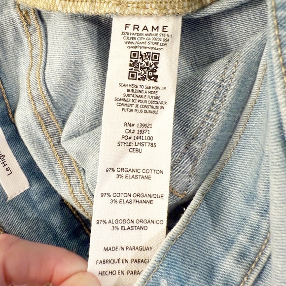 Frame Denim Le High Straight Jean - Picture 7 of 10
